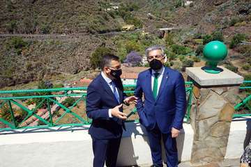 El vicepresidente del Gobierno de Canarias visita el municipio de Valsequillo/Acfi Press.